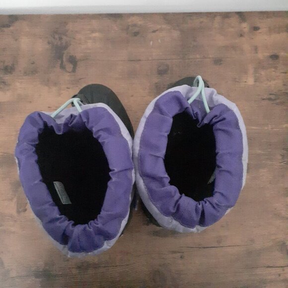 Columbia Kids Purple and Black Winter Boots - Picture 7 of 13